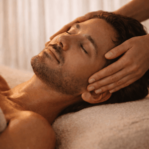 Liberação · alinhamento · equilíbrio Ritual terapêutico de relaxamento profundo