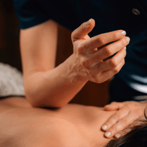 Alívio · precisão · equilíbrio Terapia corporal personalizada