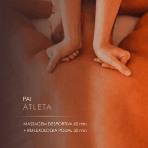 Uma combinação entre Massagem Desportiva e Reflexologia Podal, indicada para aliviar sobrecargas musculares, favorecer a recuperação física e proporcionar relaxamento profundo. Ideal para pais que praticam atividades físicas ou desejam restaurar o corpo após uma rotina exigente.
